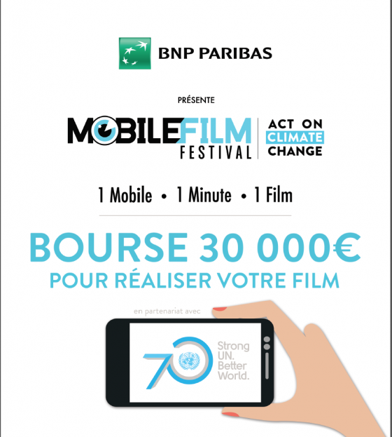 The Mobile Film Festival announces partnership with United Nations focus on the Climate Change topic